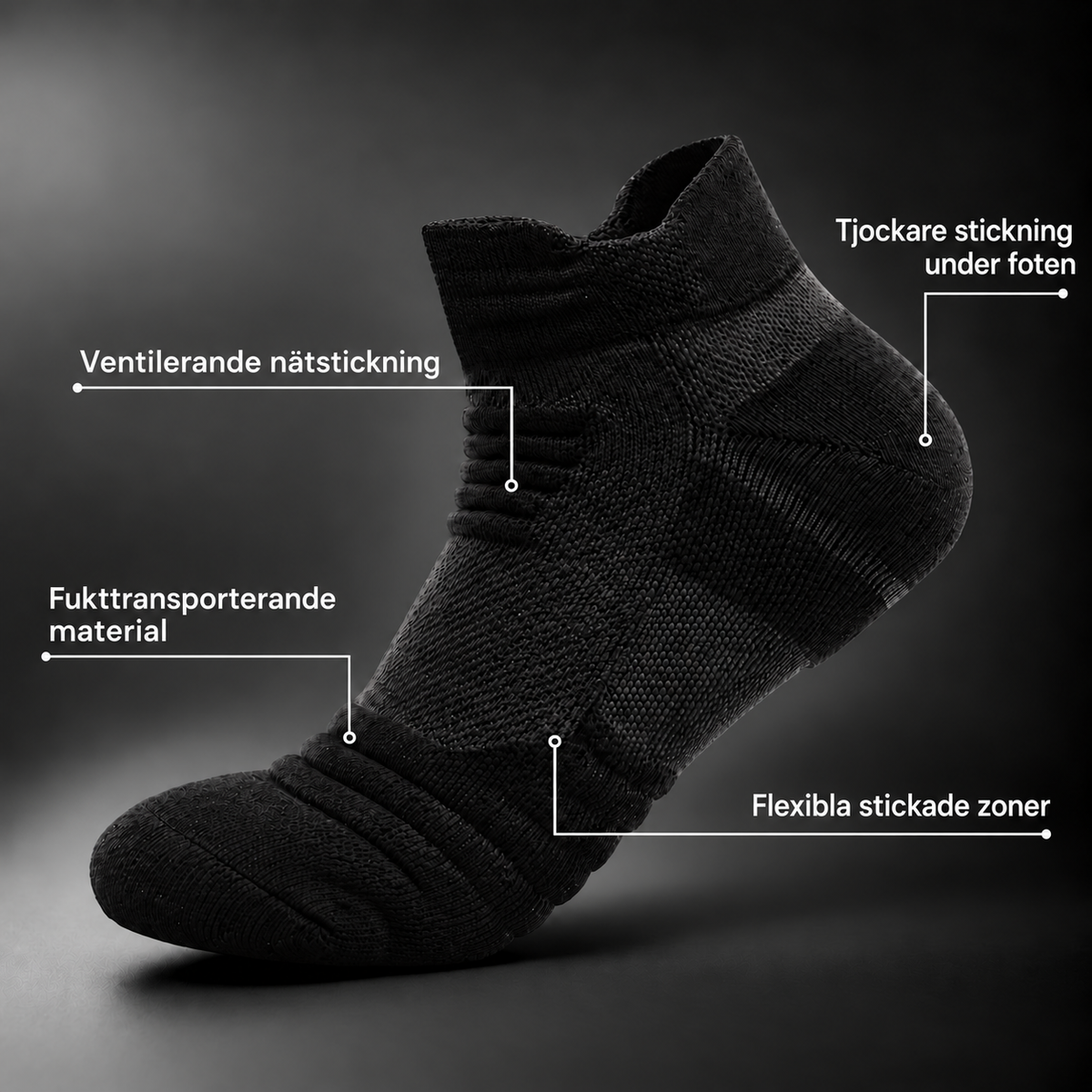 StepDry 2.0 — Teknisk stickning och egenskaper