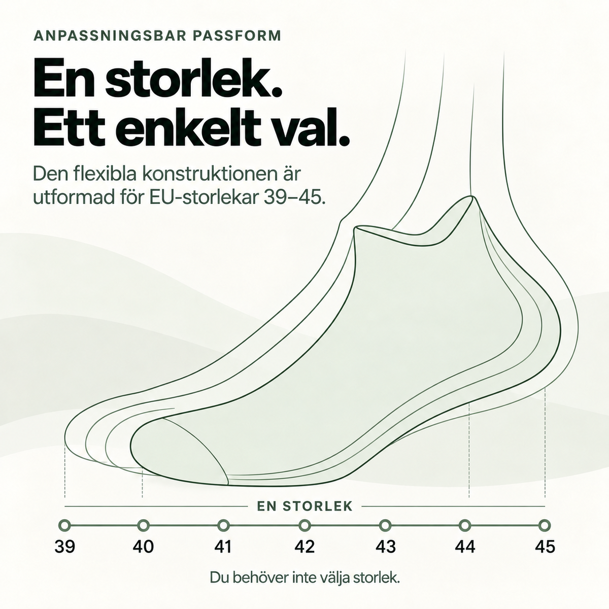 StepDry 2.0 — One size, storlek 39–45