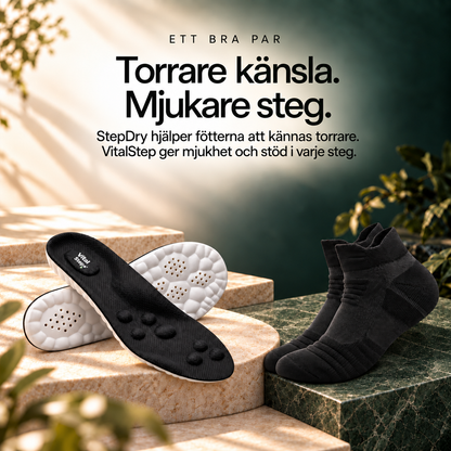 StepDry 2.0 — StepDry och VitalStep