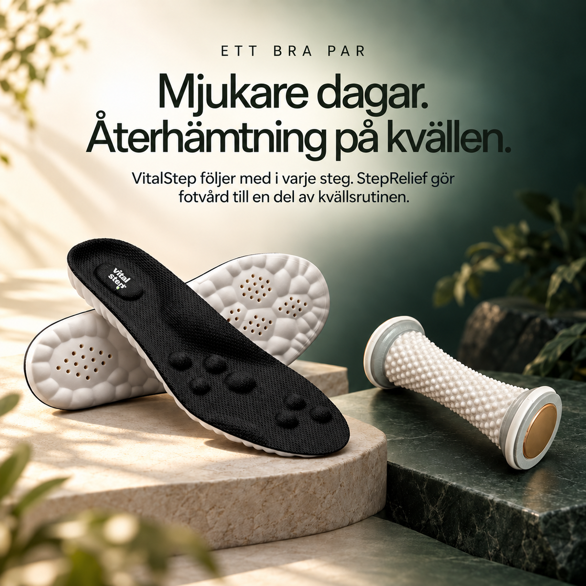 StepRelief — StepRelief och VitalStep
